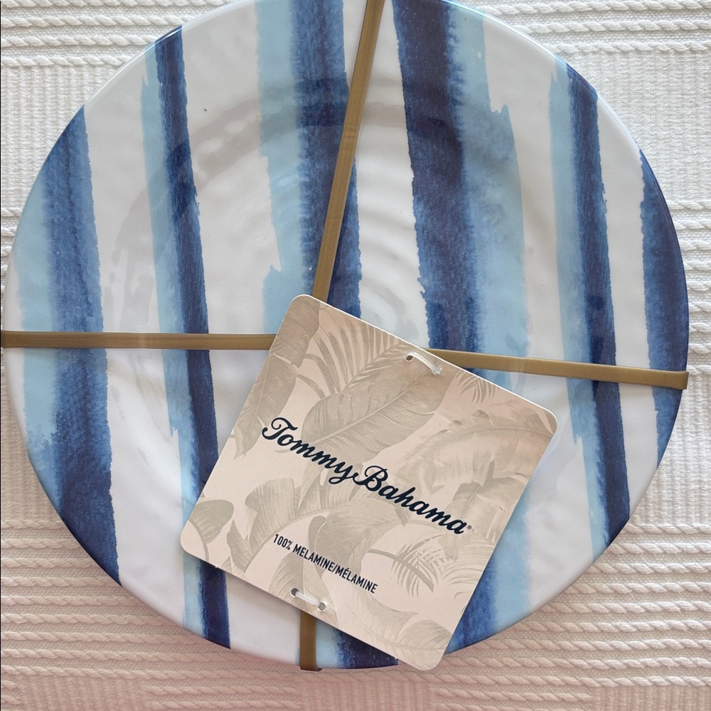 Tommy Bahama melamine plates - Picture 2 of 2